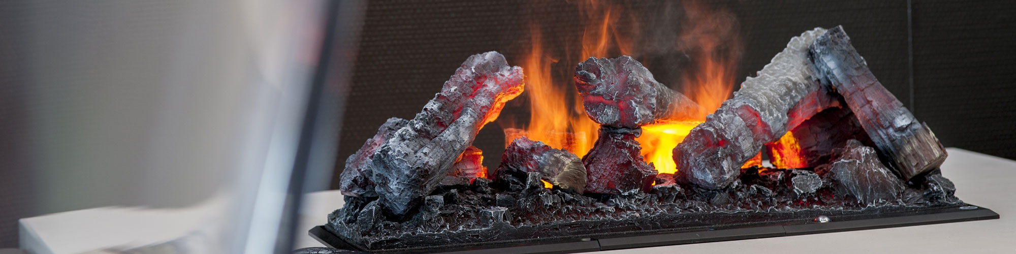 Vattenånga kamin spis
