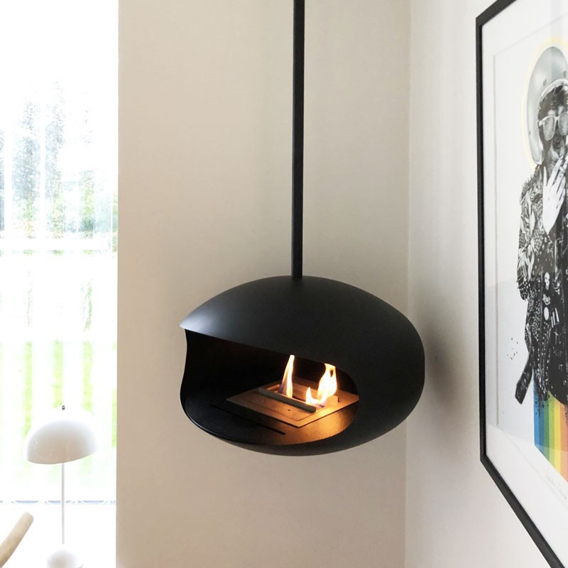 Kundfavorit: Cocoon Aeris takhängd etanolkamin – känd från dansk TV Kundfavorit: Cocoon Aeris