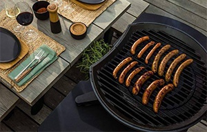 Gasgrill för matlagning