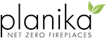 Planika Fires kaminer logo