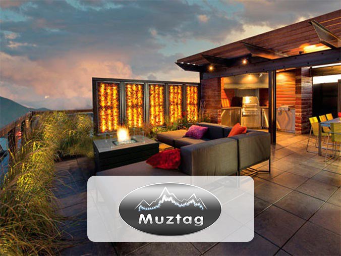 Muztag terrassvärmer
