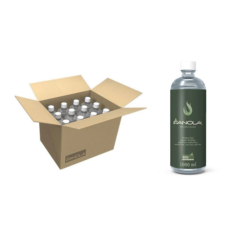 Fanola Bioetanol - 12 liter Planika Fires | Etanolkamin-shop.se | Bioetanolbränsle till etanolkaminer
