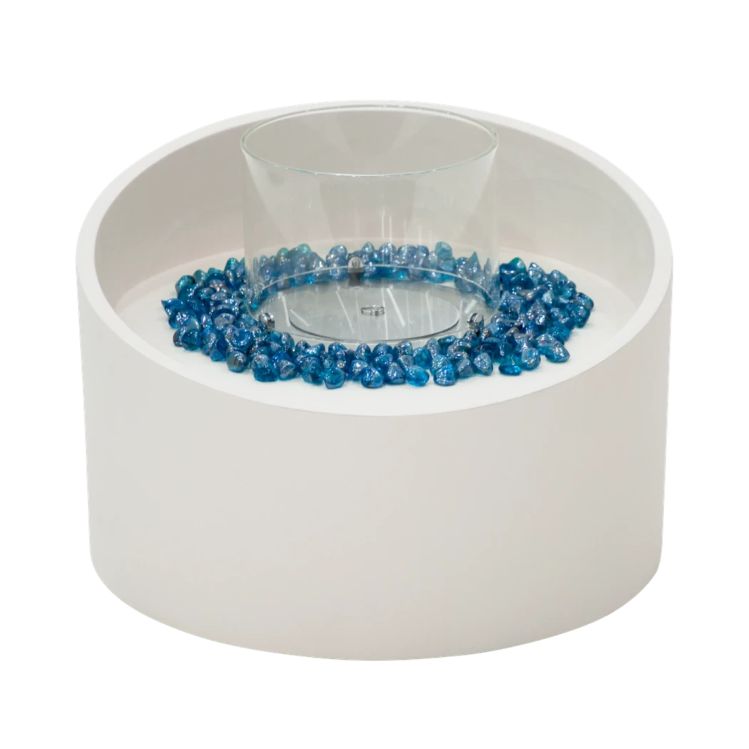 TORRE Bioethanol Eldpelare - Krämvit