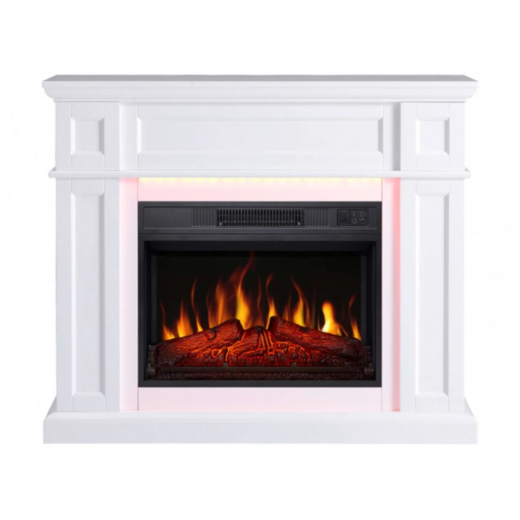 Linz AF23S - Vit elkamin | Artiflame | Klassik Elkamin |
