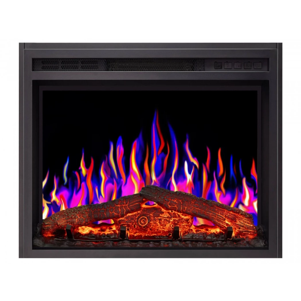 ArtiFlame | AF24 Multicolor | Elkamin | elektrisk insats för öppen spis | Eldeffekt med olika färger