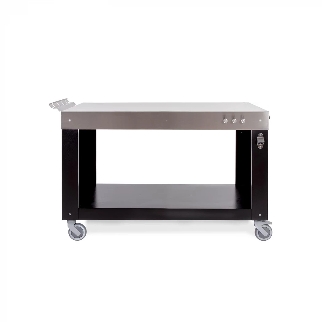 Alfa Forni - Multifunktionellt Bord - 130 cm - Rostfritt stål