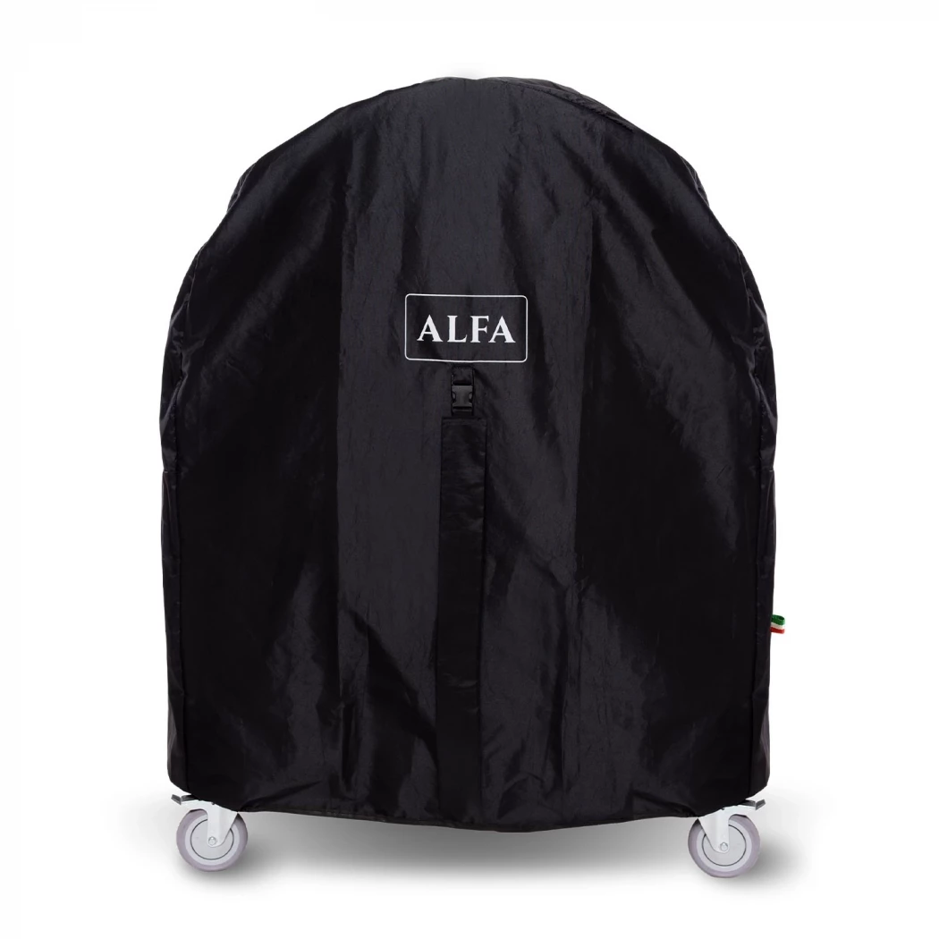Skyddsfodral - Moderno 5 Pizzaugn + Bord - Alfa Forni - Svart