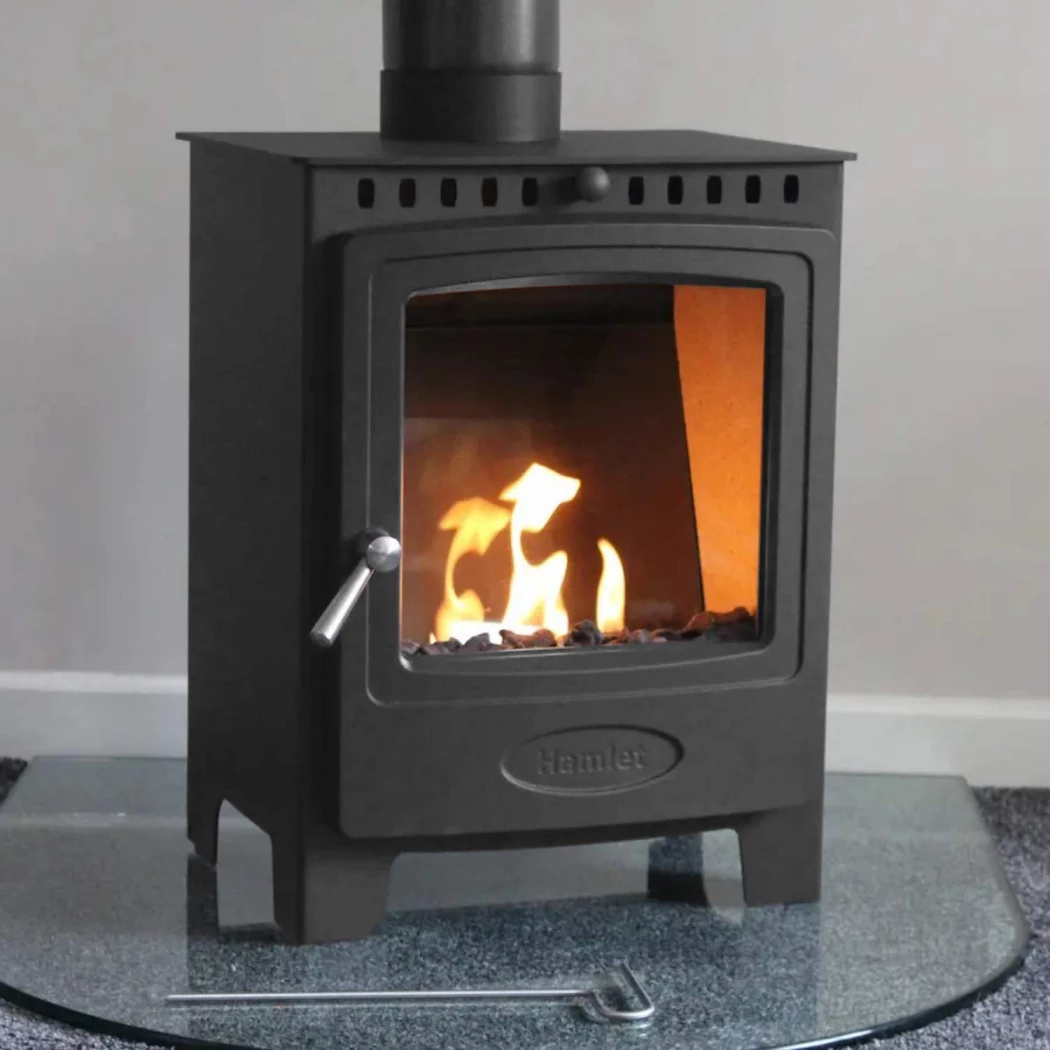Hamlet Solution 5 Graphite Svart Arada | Etanolkamin-shop.se | Fristående etanolkamin