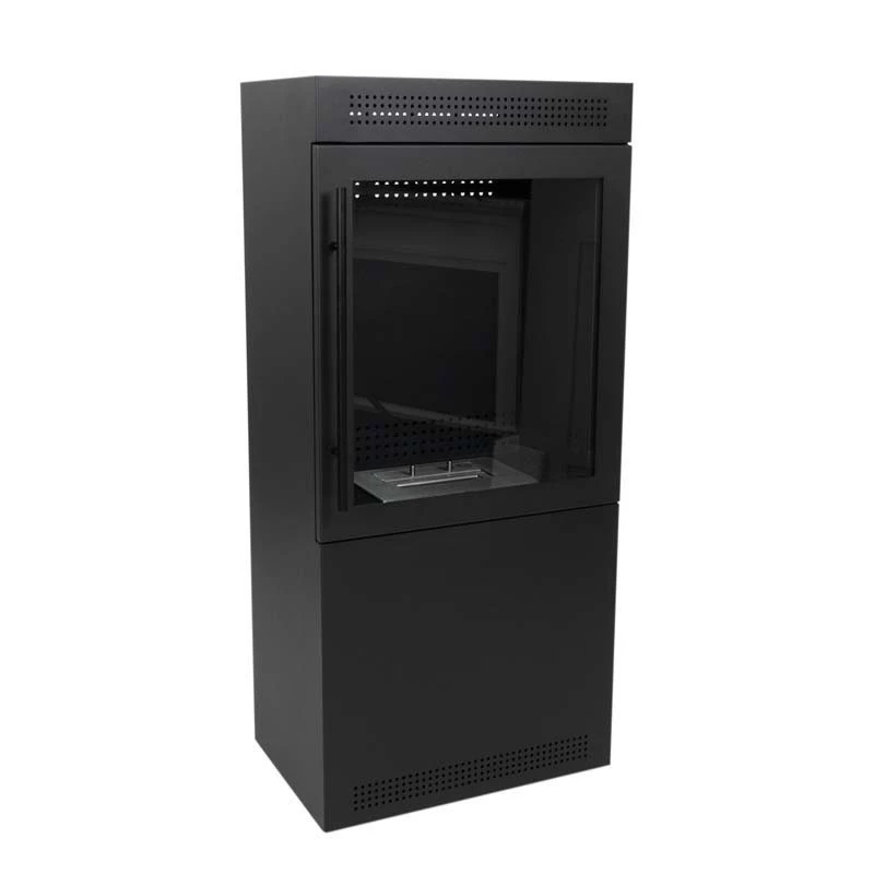 Jackson - Svart Bioetanol Braskamin ScandiFlames | Etanolkamin-shop.se | Braskamin med bioetanol