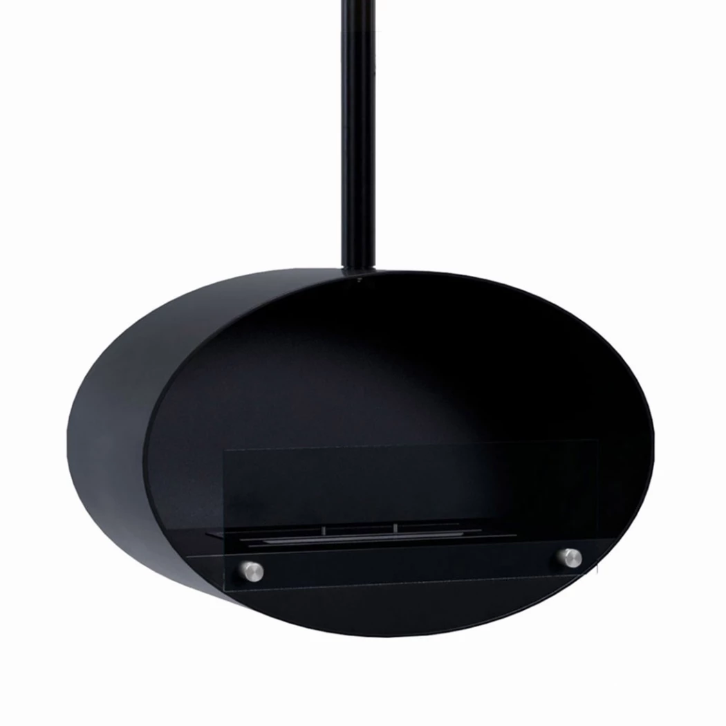 Halifax Svart - 60 cm ScandiFlames | Etanolkamin-shop.se | Takhängd etanolkamin
