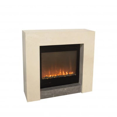 Milos Fossil Sten Surround elkamin