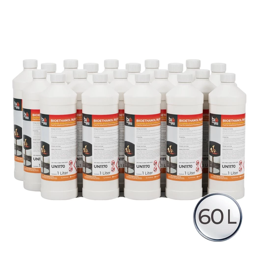 Bioetanol - 60 liter  | Etanolkamin-shop.se | Bioetanol