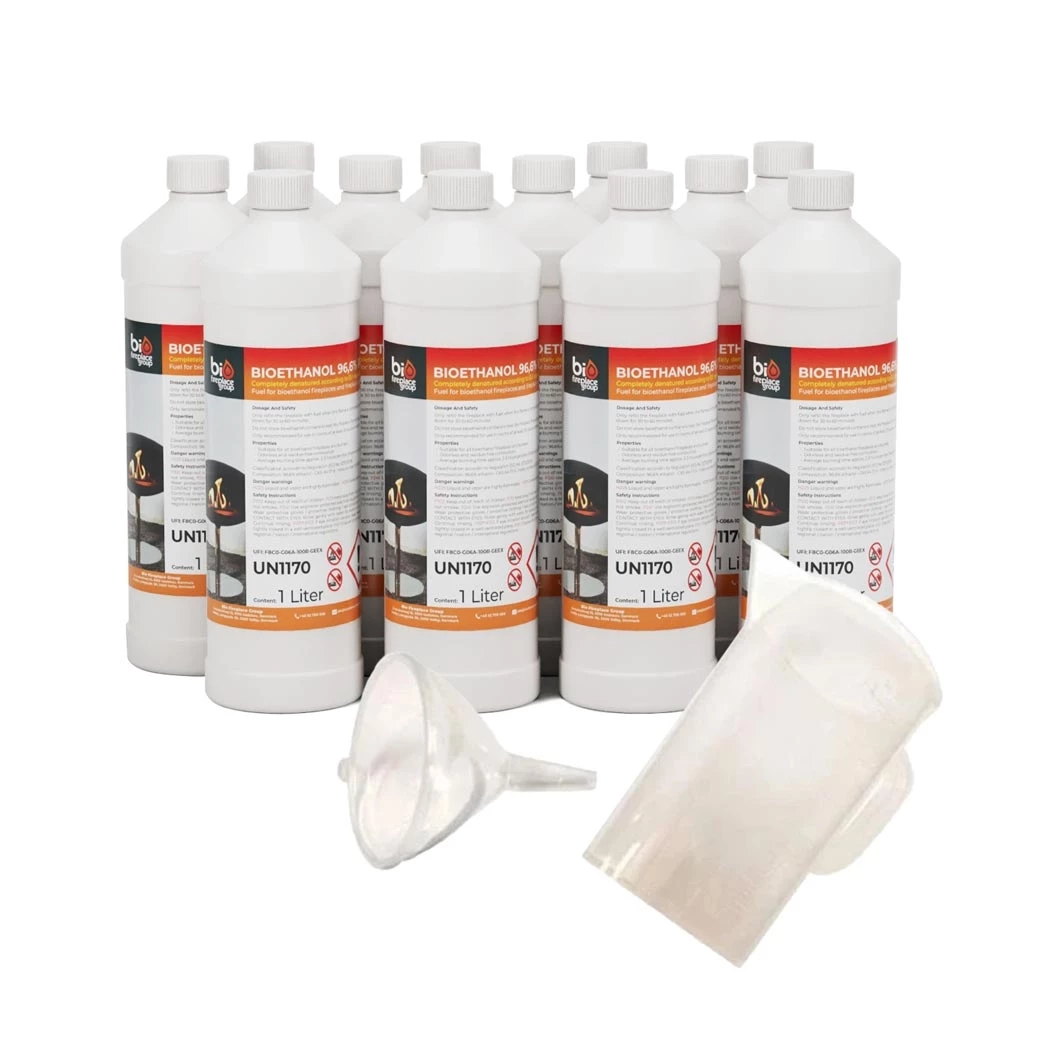Startkit - 12L Bioetanol + påfyllningsset