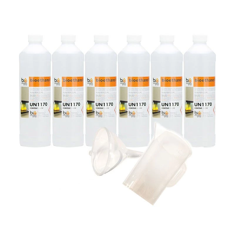 Startkit - 6L Bioetanol + påfyllningspaket