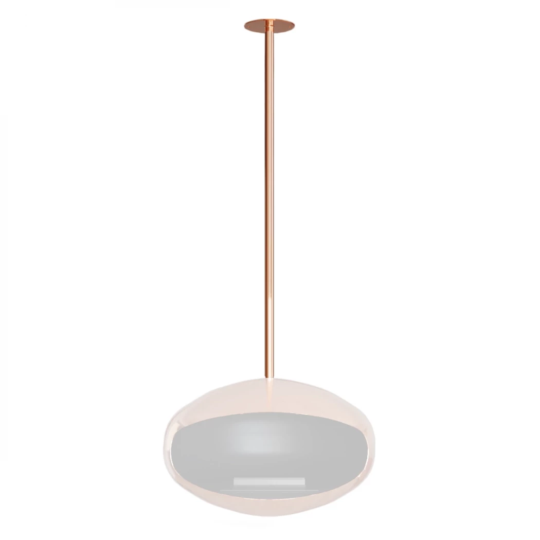 Takfäste och Stång i Polerad Koppar - Cocoon Fires  | Etanolkamin-shop.se | Tillbehör för etanolkaminer