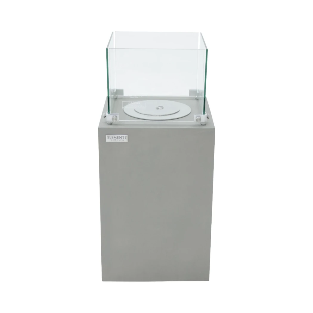 OIA Bioethanol Kamin - Rymdgrå