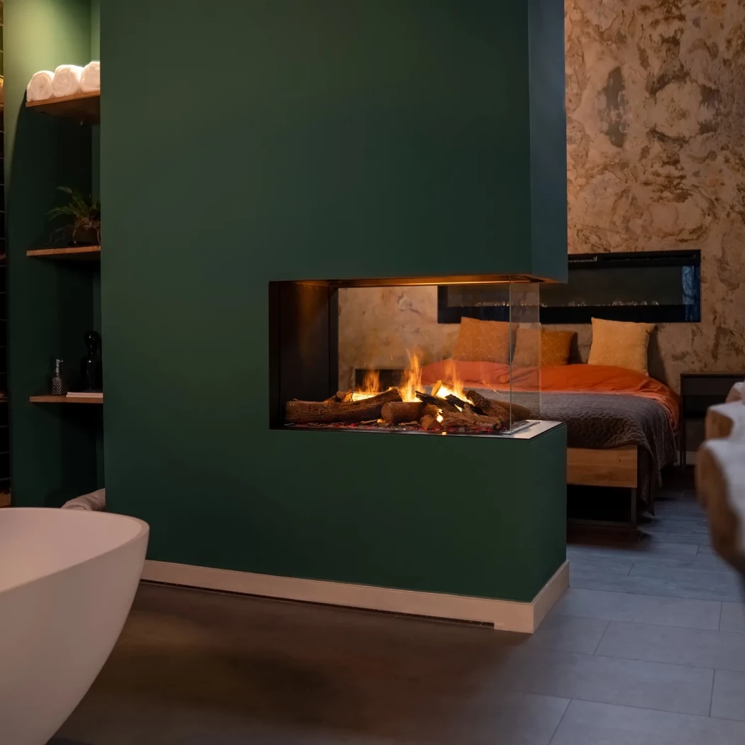 e-Matrix 800/500 Rumsavdelare - Vattenångkamin