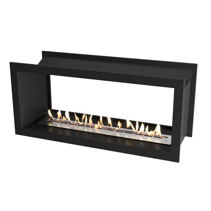 Icon Slimline Firebox SFBDS1350 Svart