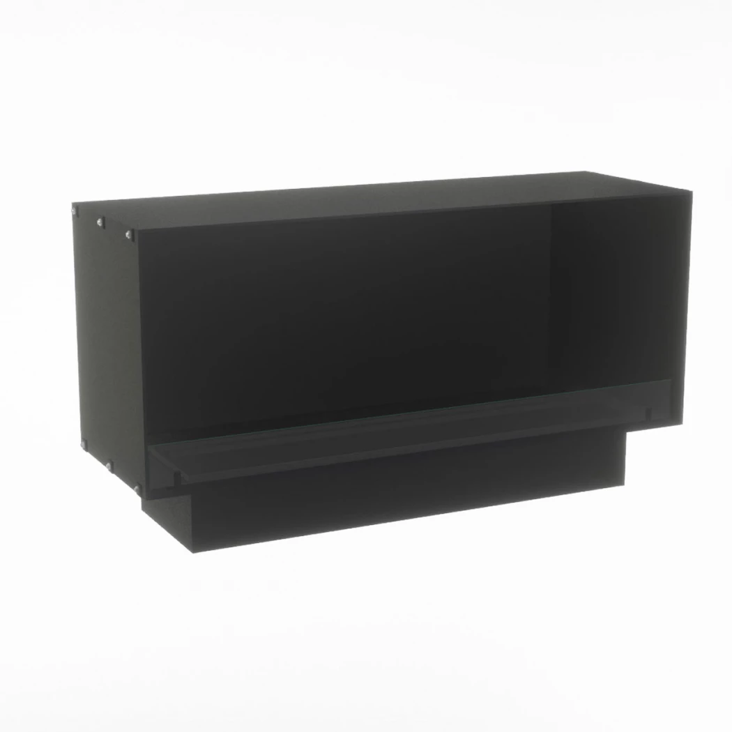 Foco Myst One 1200 Foco  | Etanolkamin-shop.se | 1-sidig inbyggd Opti-myst-kamin