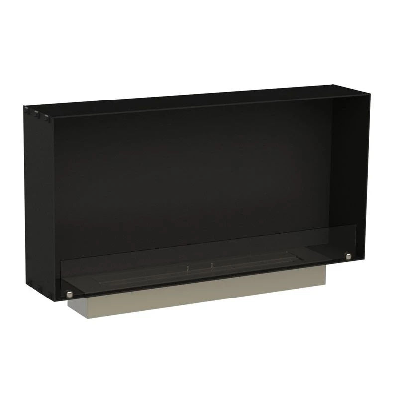 Foco One 1000 Slim - En-sidig inbyggd bioetanolspis - Smal 20 cm djup - Elegant och platsbesparande design