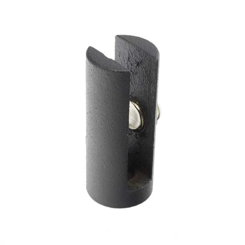 Fästen för säkerhetsglas - svart ScandiFlames  | Etanolkamin-shop.se | Byggmaterial för bioetanoleldstad