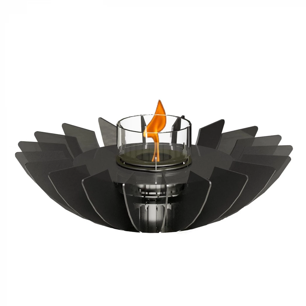 Cosmo Bordskamin – Svart GlammFire  | Etanolkamin-shop.se | Bordskamin
