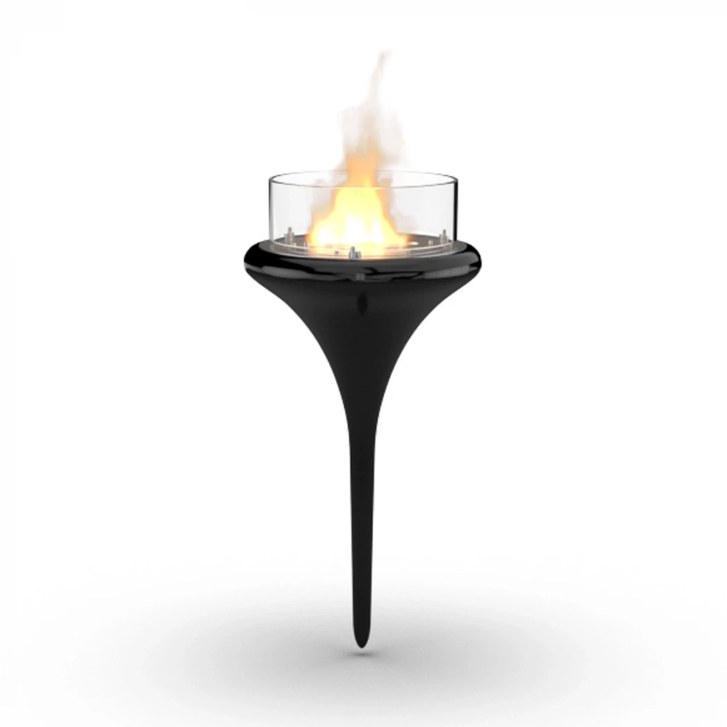Flut – Svart GlammFire  | Etanolkamin-shop.se | Eldstad för utomhusbruk