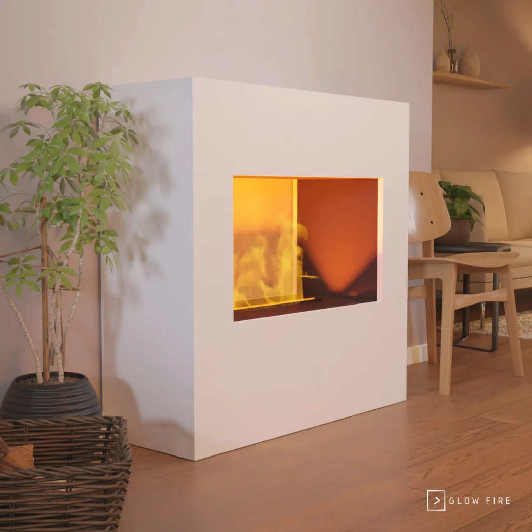 Goethe Opti-myst kamin - Vit