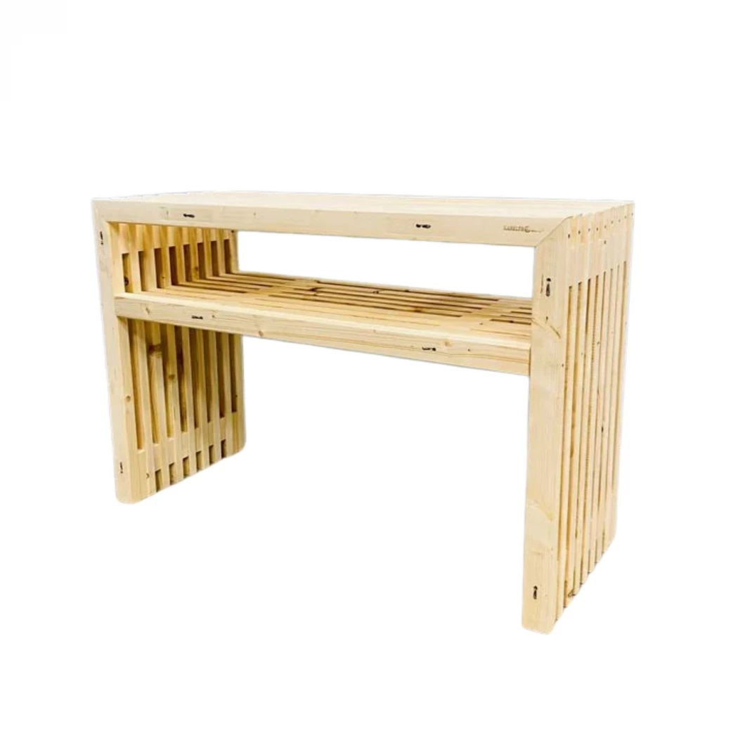 Grillbord av nya breda plankor - 100 cm Kabeltromlen  | Etanolkamin-shop.se | Grillbord , Utomhus bord