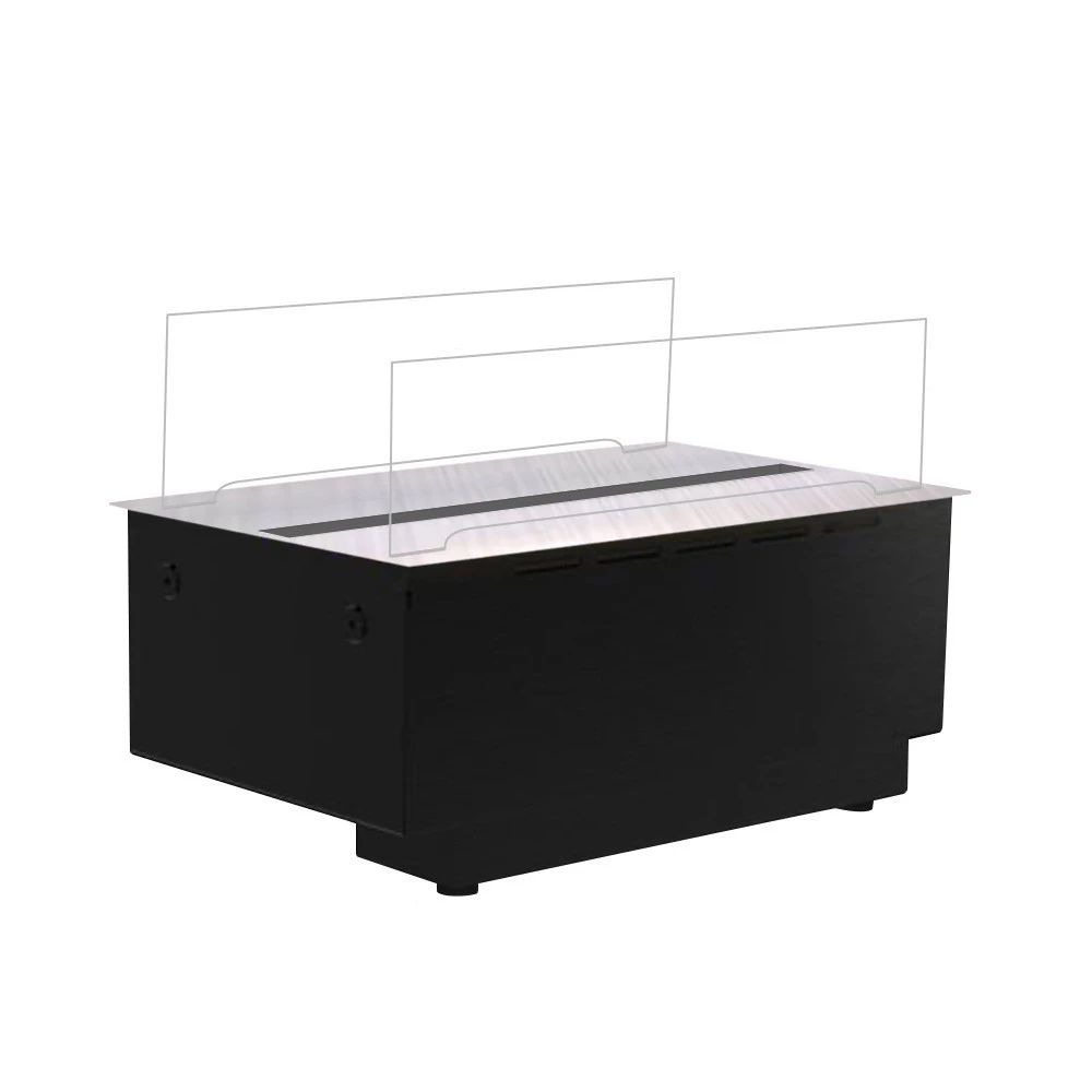Mistero 500 Opti-myst kamin Safretti | Etanolkamin-shop.se | 2-sidig inbyggd Opti-myst-kamin