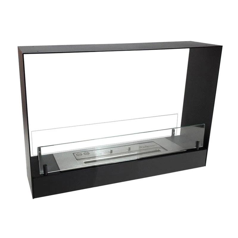 Tvåsidig etanolkamin för inbyggnad - 60 cm ScandiFlames  | Etanolkamin-shop.se | 2-sidig inbyggd etanolkamin