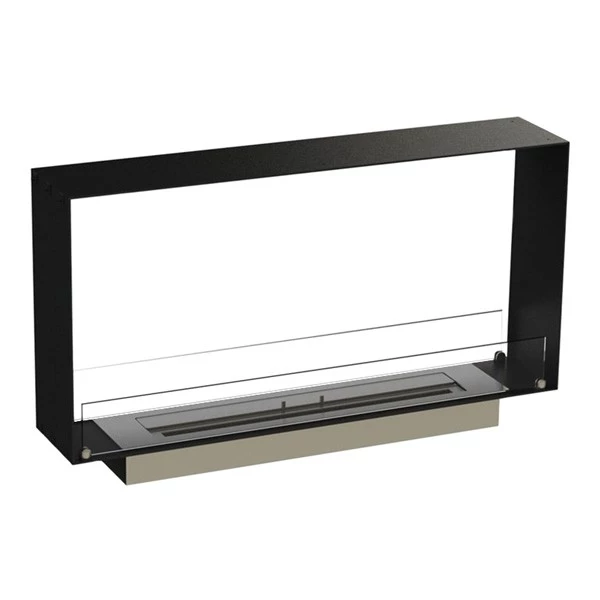 Foco Two 1000 Slim | Foco By Bio Fireplace Group | Etanolkamin inbyggd | etanolkamin inbyggd i vägg | Två sidor öppna