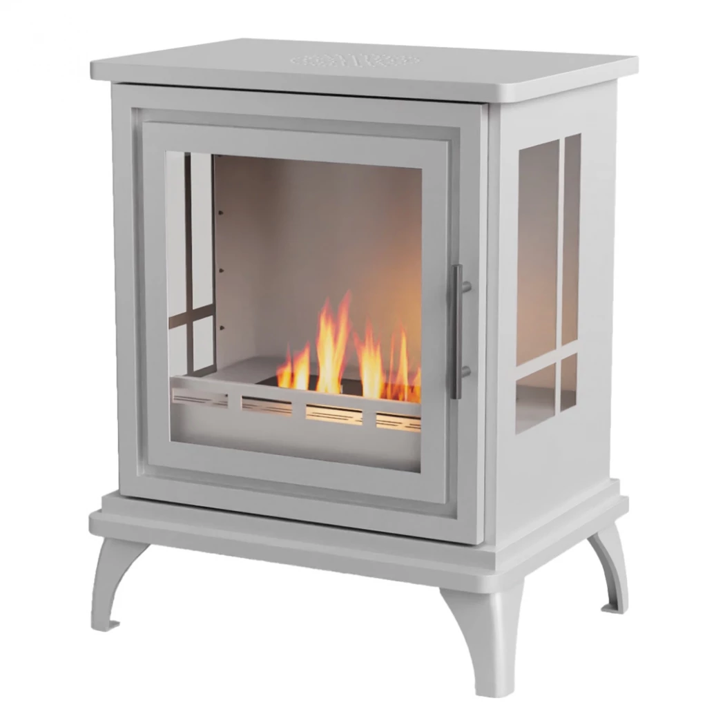Nashville - Vit Fristående Bioetanol Kamin Nashville - Vit Fristående Bioetanol Kamin