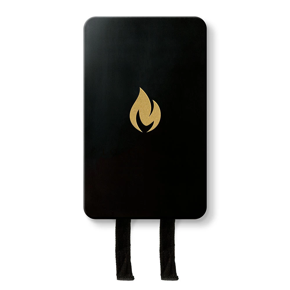 Brandfilt - Svart/guld Nordic Flame  | Etanolkamin-shop.se | Tillbehör för etanolkaminer