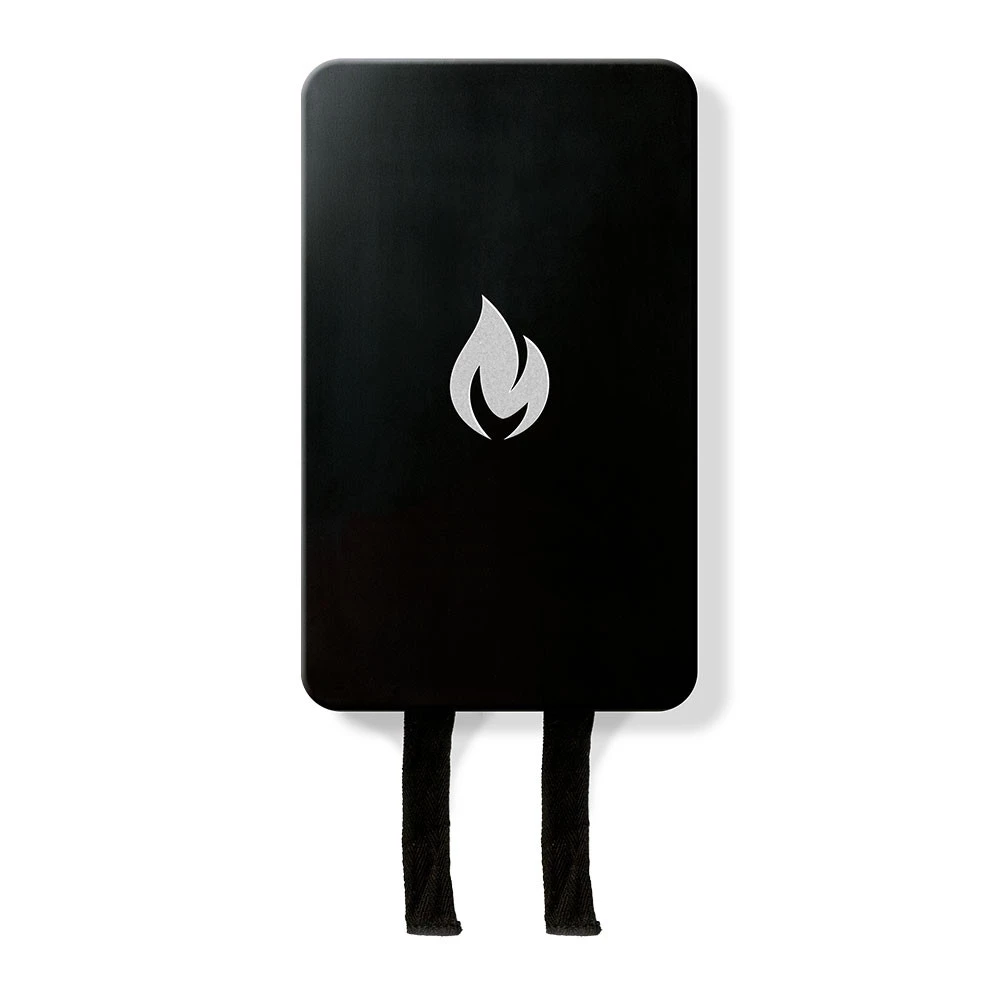 Brandfilt - Svart/silver Nordic Flame  | Etanolkamin-shop.se | Tillbehör för etanolkaminer