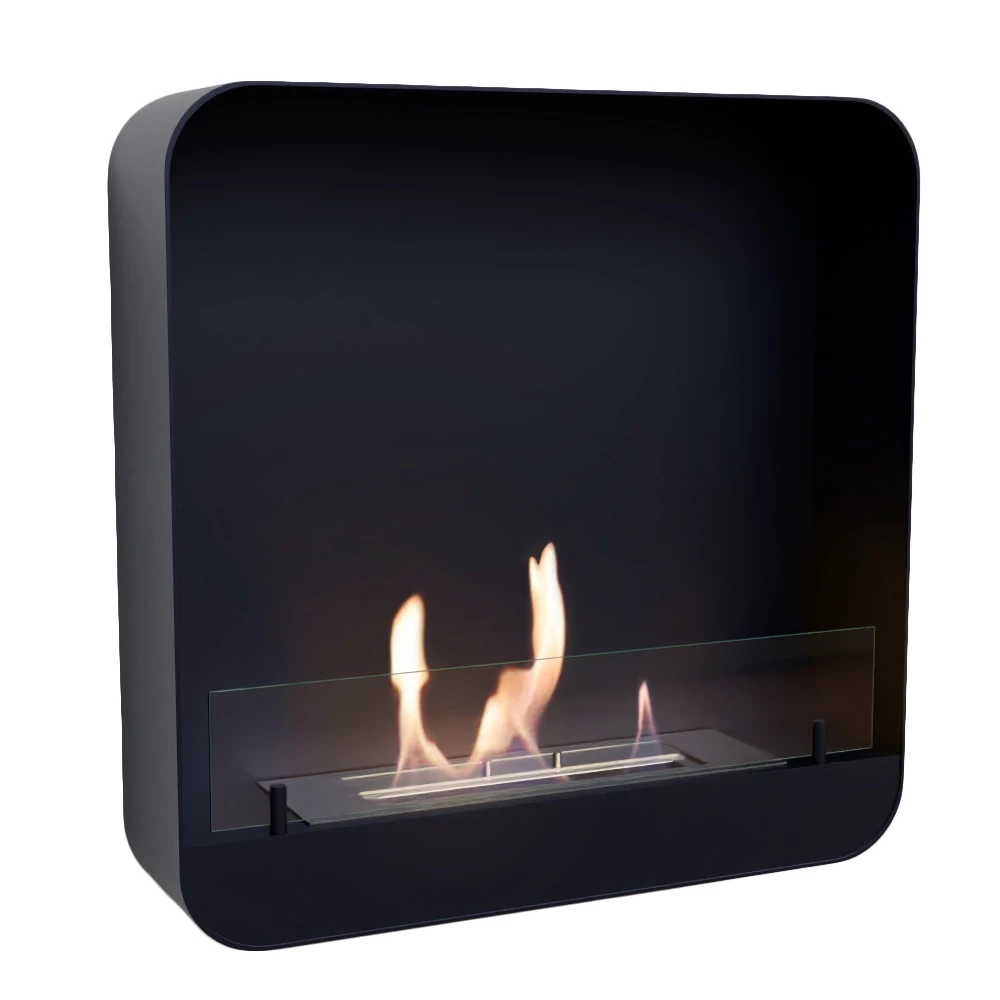 Ohio 60 - Svart ScandiFlames | Etanolkamin-shop.se | Vägghängd etanolkamin