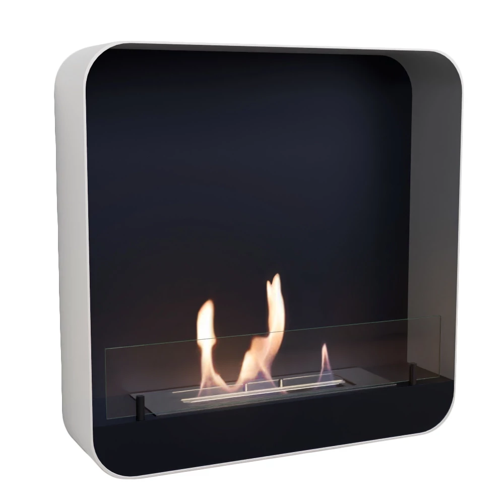 Ohio 60 - Vit ScandiFlames | Etanolkamin-shop.se | Vägghängd etanolkamin