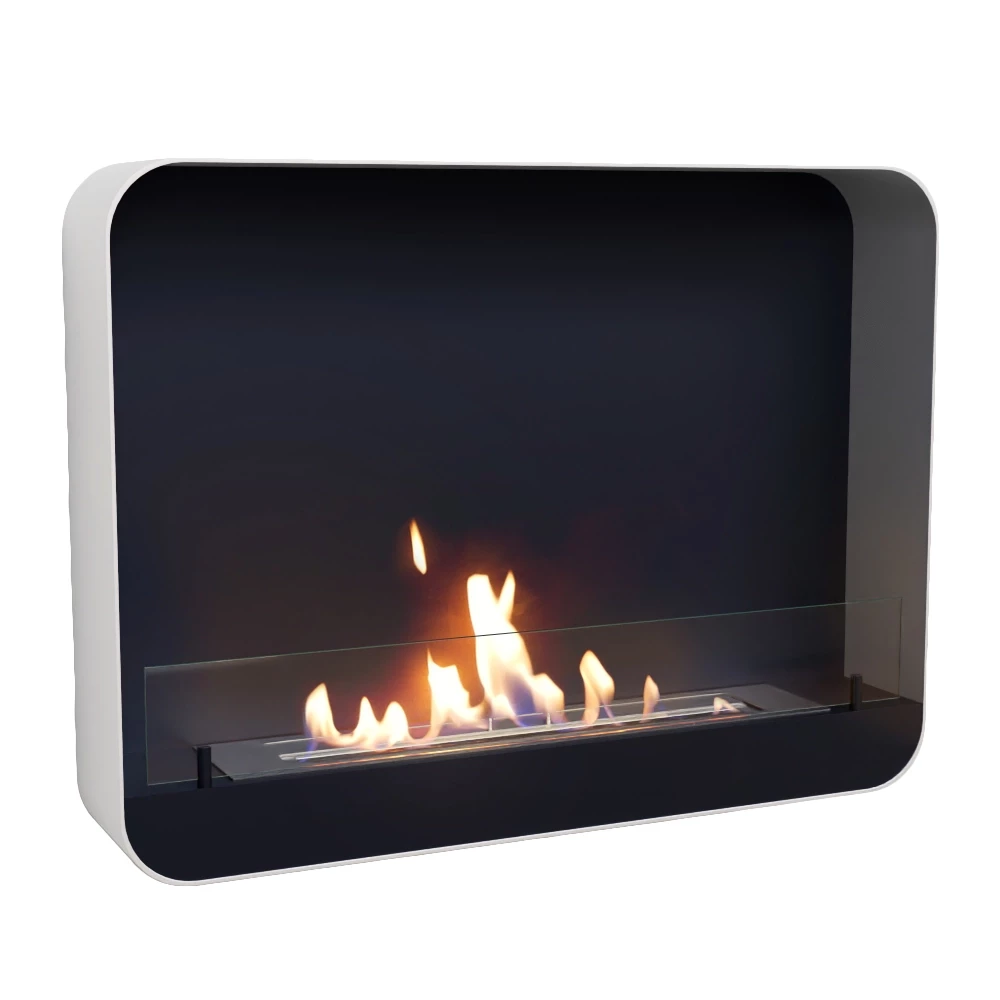 Ohio 80 - Vit ScandiFlames | Etanolkamin-shop.se | Vägghängd etanolkamin