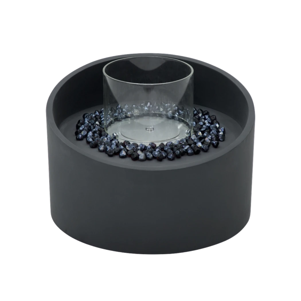 TORRE Bioetanol Eldstad Kolonn - Skiffer Svart