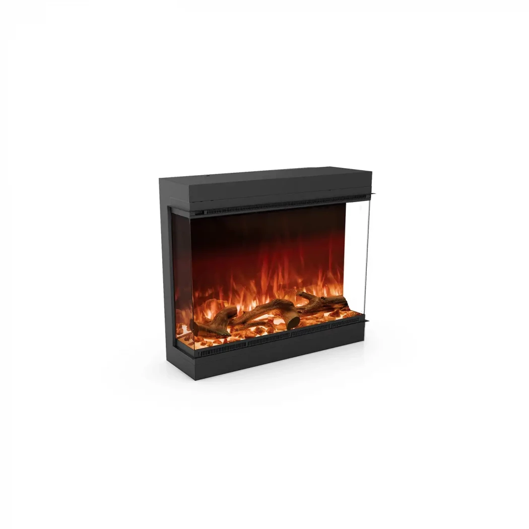 Astro 850 Planika Fires  | Etanolkamin-shop.se | Vägghängd elektrisk kamin , 3-sidig inbyggd elkamin