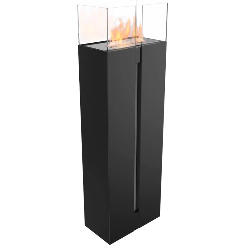 Ronda etanolkamin - svart | Etanolkamin-shop.se | Fristående etanolkamin