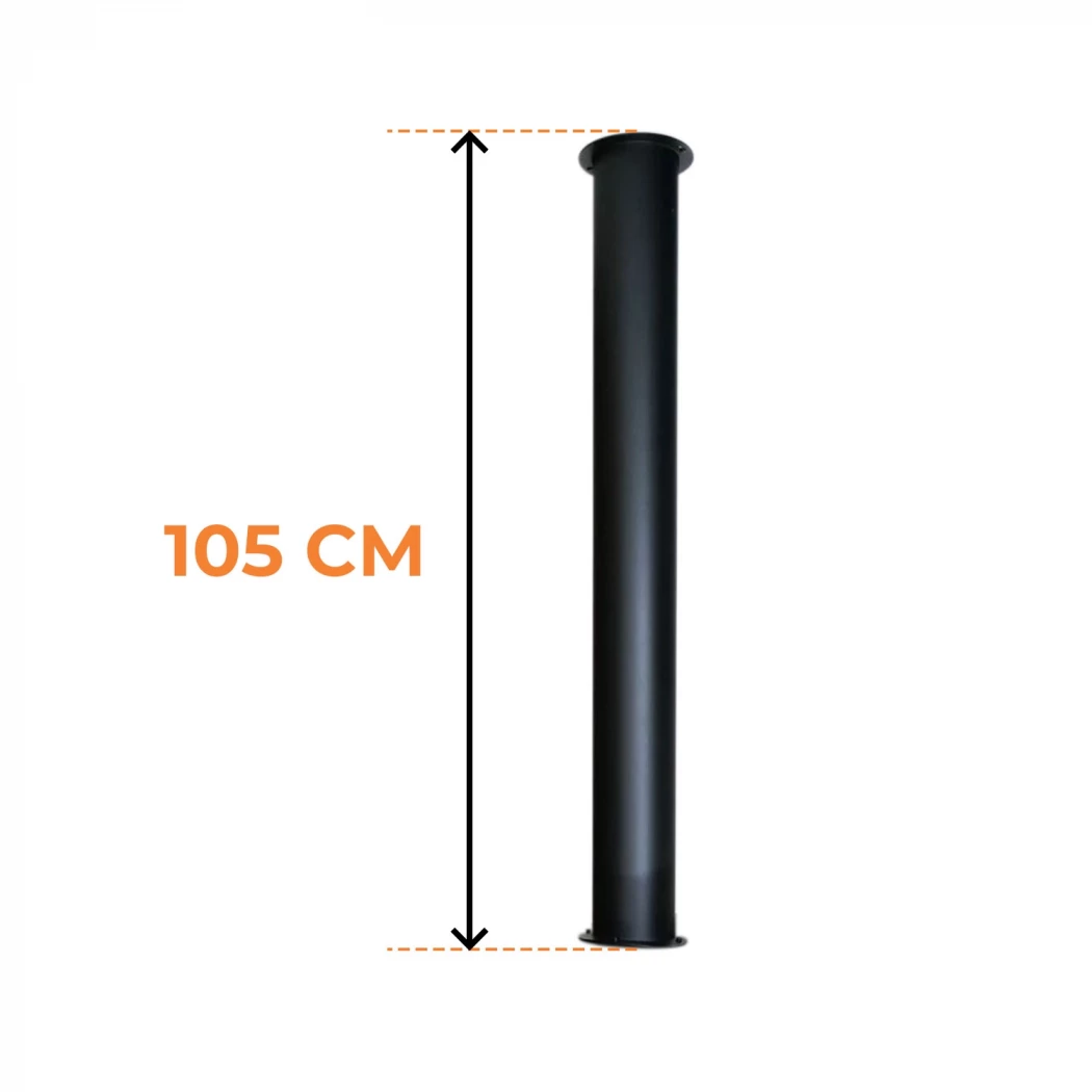 Toronto Rör 105 cm – Totallängd 145 cm | Etanolkamin-shop.se |