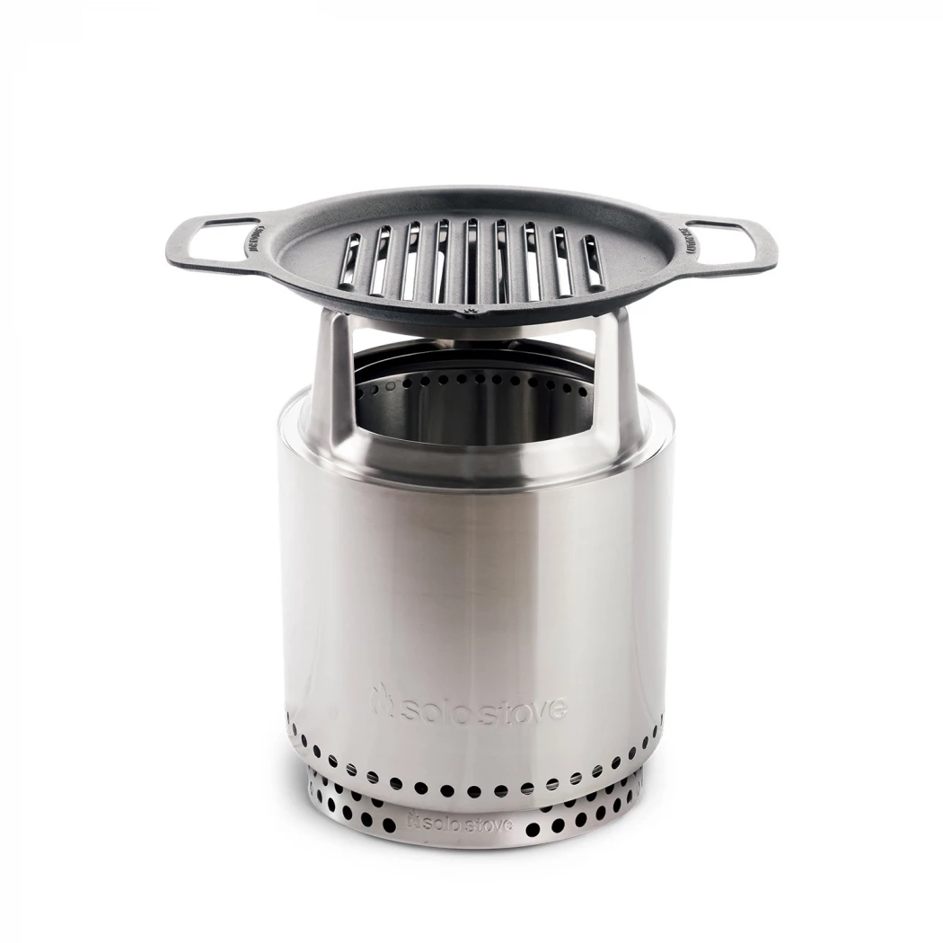 Ranger Gjutjärnsgrillpanna  + HUB - Solo Stove - Utomhusmatlagning - Matlagningskit