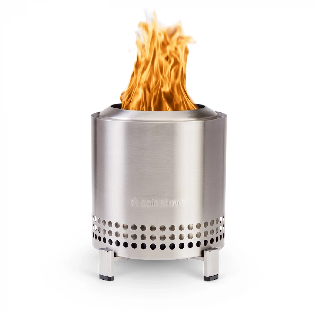 Solo Stove Mesa Bordskamin XL - Rostfritt stål - Rökfri vedeldad eldstad