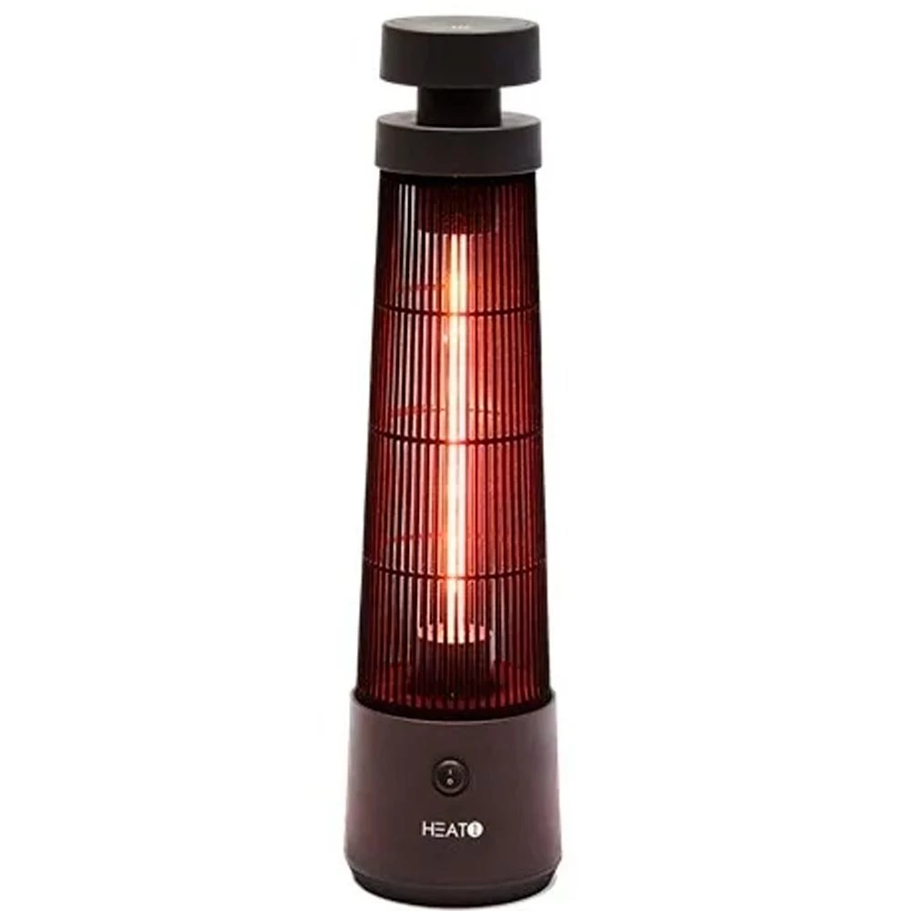 Cone ECO High-line under bord - 1200W HEAT1 | Etanolkamin-shop.se | Fristående elektrisk terrassvärmare