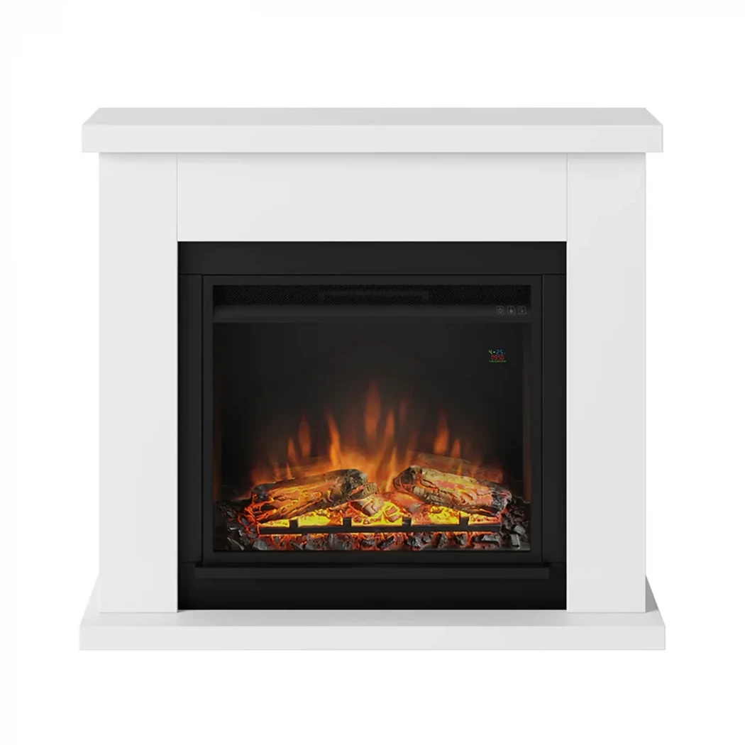 Frode Vit Elektrisk Kamin