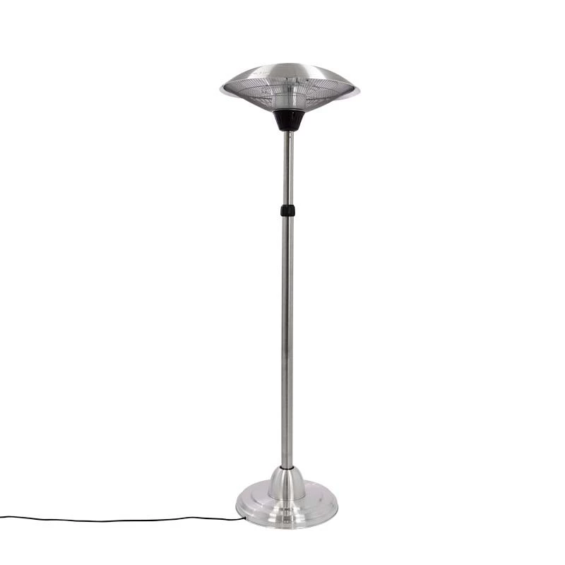 Terrassvärmare golv teleskop 900/1200/2100 W Hortus | Etanolkamin-shop.se | Fristående elektrisk terrassvärmare