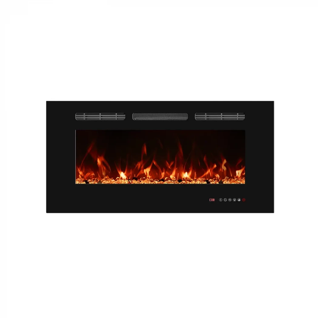 Titanite 91 cm Elektrisk Vägg och Inbyggnadskamin