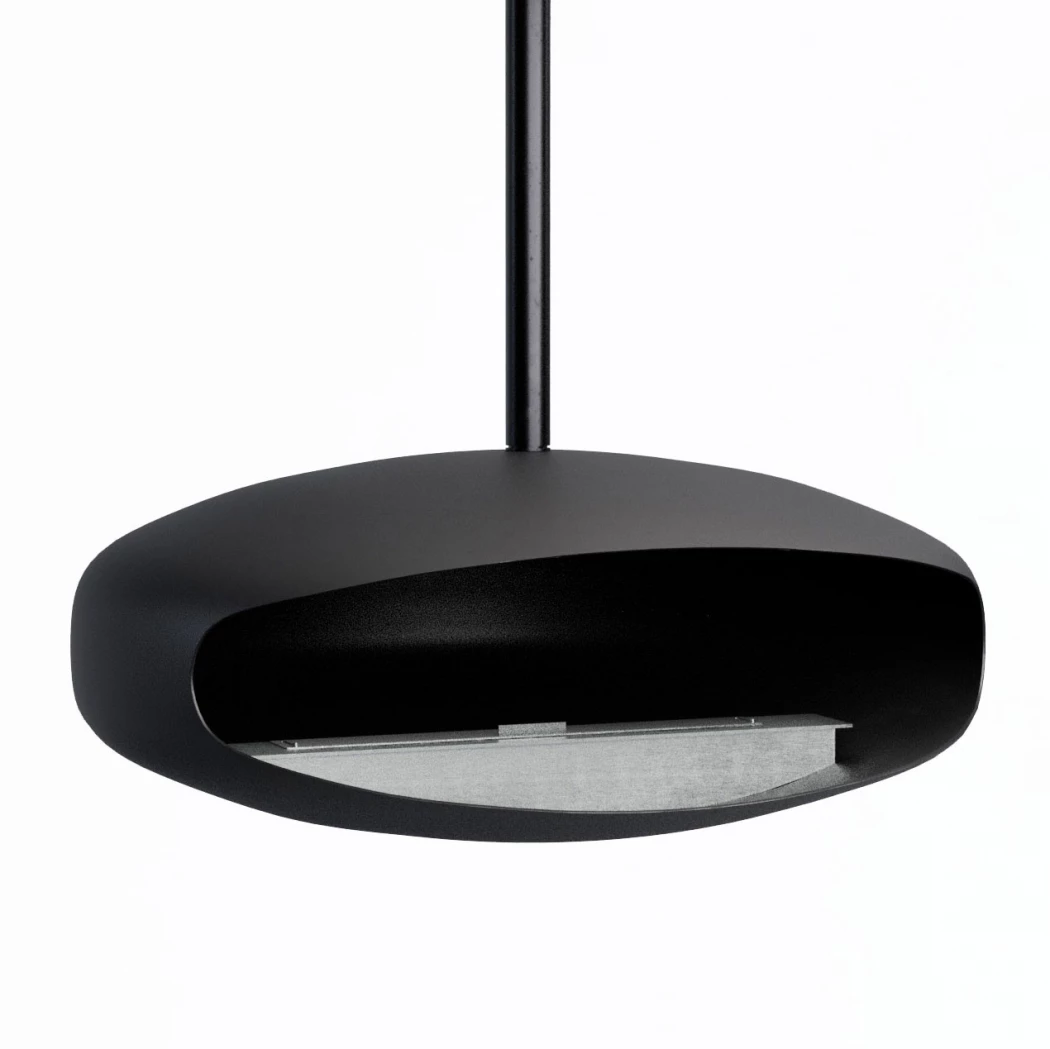 UFO-80 Mega Svart - Takmonterad etanolkamin Hein & Haugaard | Etanolkamin-shop.se | Takhängd etanolkamin