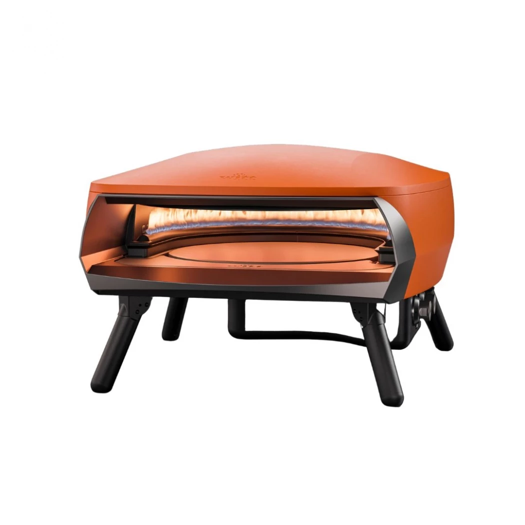 Roterande pizzaugn i orange - Witt Etna Rotante pizzaugn - kvalitet och design